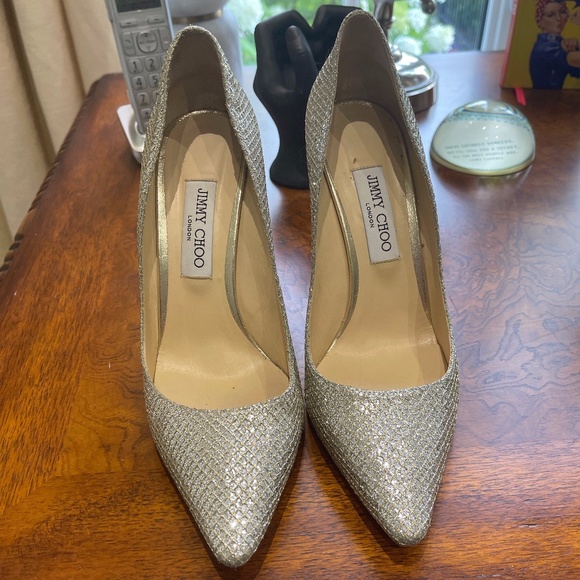 Sparkly Jimmy Choo Heels - Size 41 - Picture 1 of 3